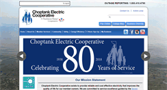 Desktop Screenshot of choptankelectric.com
